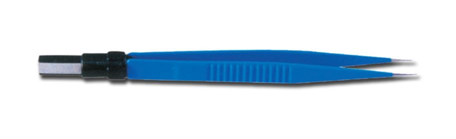 HF Bipolare Pinzette gerade – 15 cm, Spitze 0,5 mm